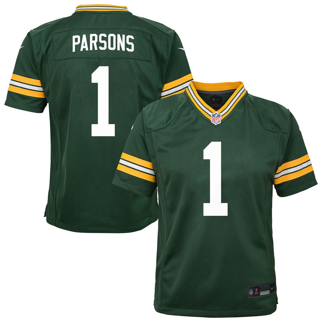 Micah Parsons Green Bay Packers Nike Infant Team Game Jersey - Green