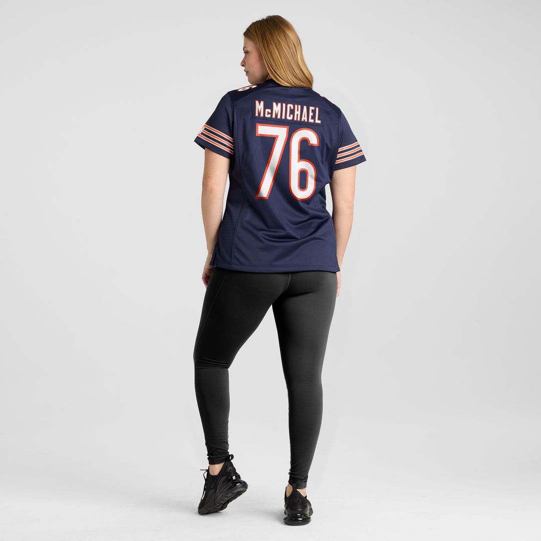 Steve McMichael Chicago Bears Nike Women's  Retired Player Game Jersey -  Navy