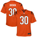 Chase Brown Cincinnati Bengals Nike Youth Youth - Orange