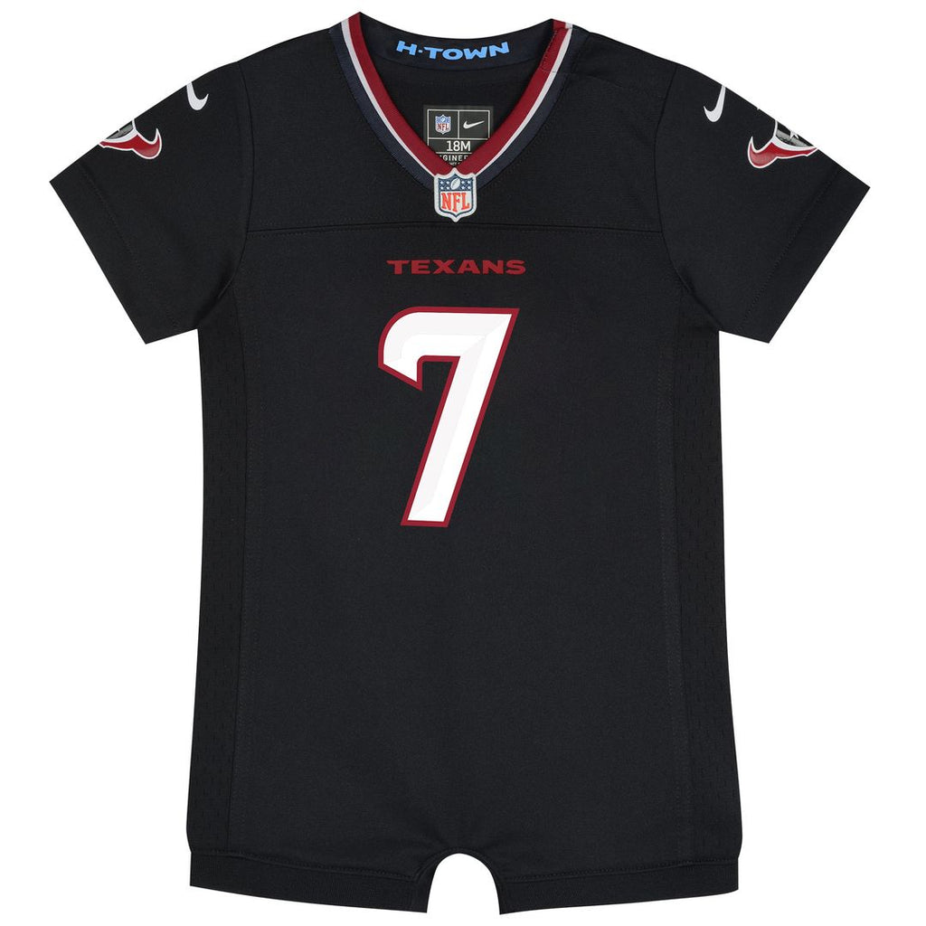 C.J. Stroud Houston Texans Nike Newborn & Infant Game Romper Jersey - Navy