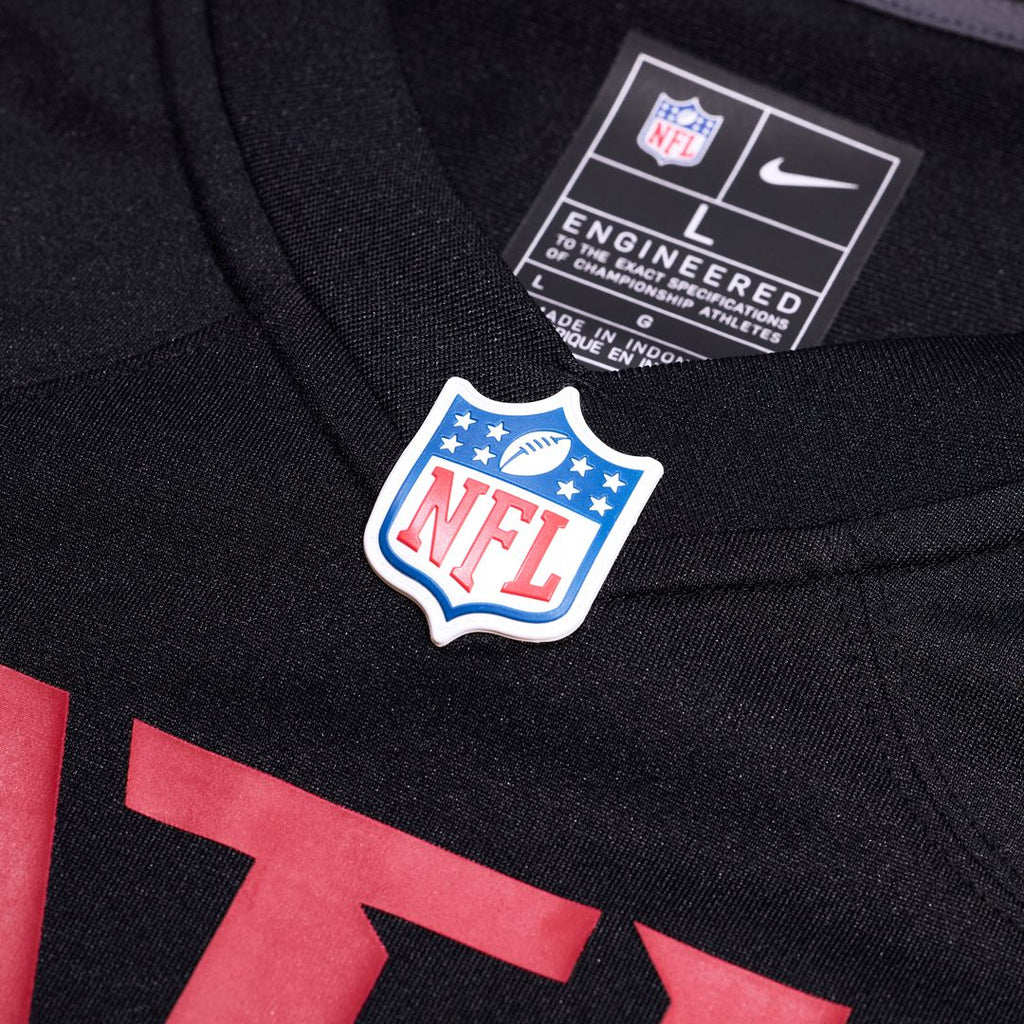 Jovaughn Gwyn Atlanta Falcons Nike Team Game Jersey -  Black