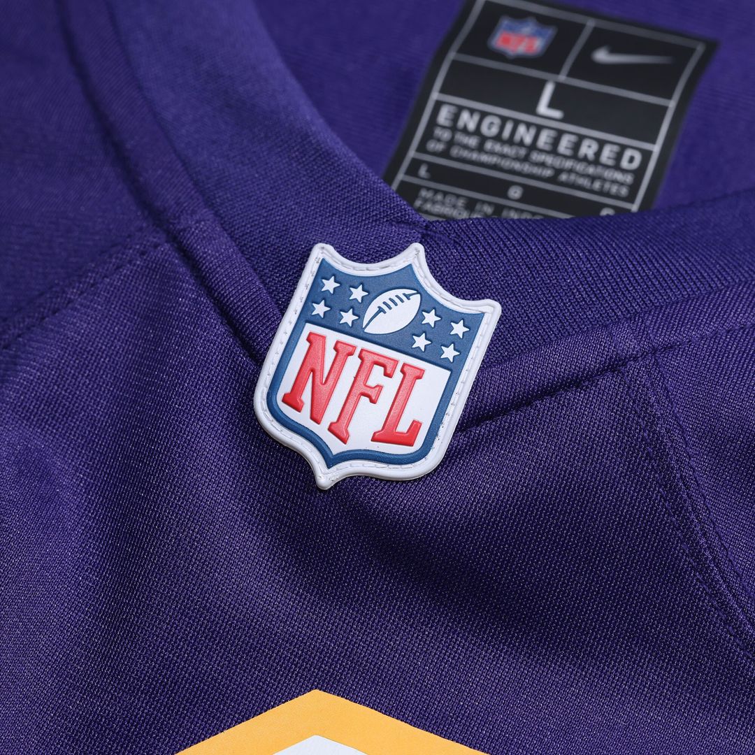 Jordan Addison Minnesota Vikings Nike Alternate Game Jersey - Purple