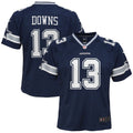 Caleb Downs Dallas Cowboys Nike Youth Team Game Jersey - Navy
