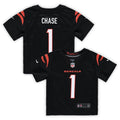 Ja'Marr Chase Cincinnati Bengals Nike Infant Team  Player Game Jersey - Black