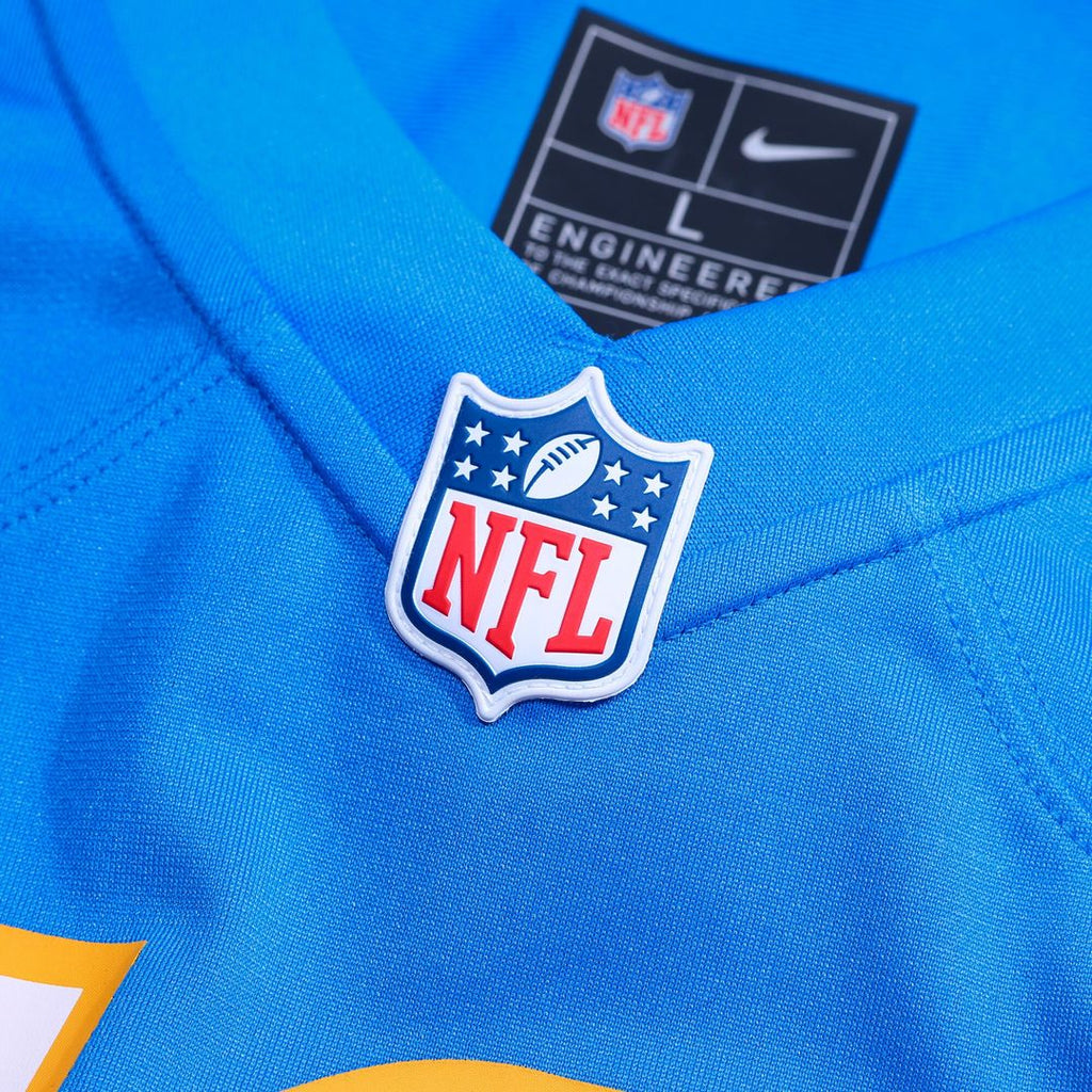 Del'Shawn Phillips Los Angeles Chargers Nike Team Game Jersey -  Powder Blue