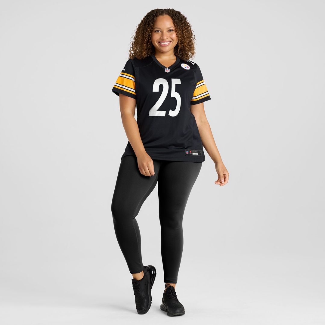 DeShon Elliott Pittsburgh Steelers Nike Women's Team Game Jersey -  Black