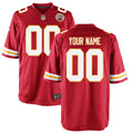 Kansas City Chiefs Nike Youth Custom Game Jersey - Red