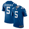 Anthony Richardson Sr. Indianapolis Colts Nike Legend Player Performance Top - Royal