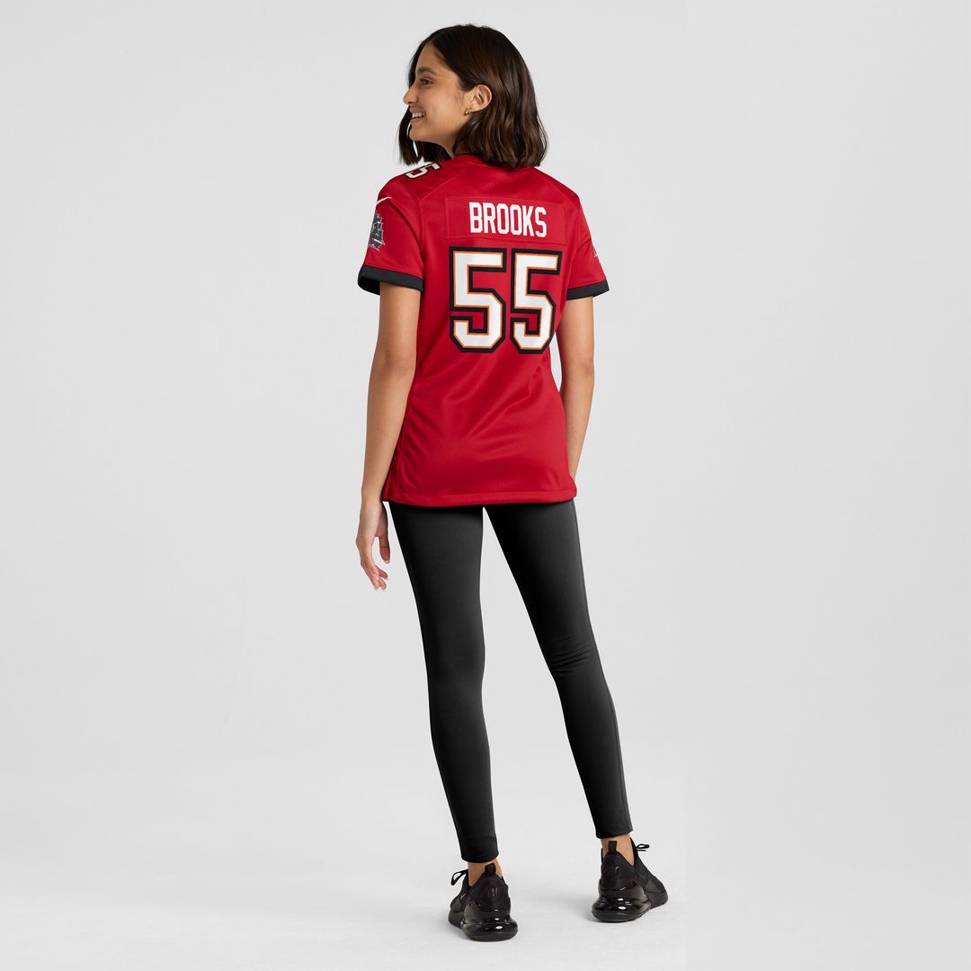 Derrick Brooks Tampa Bay Buccaneers Nike Women's Game Retired Player Jersey - Red