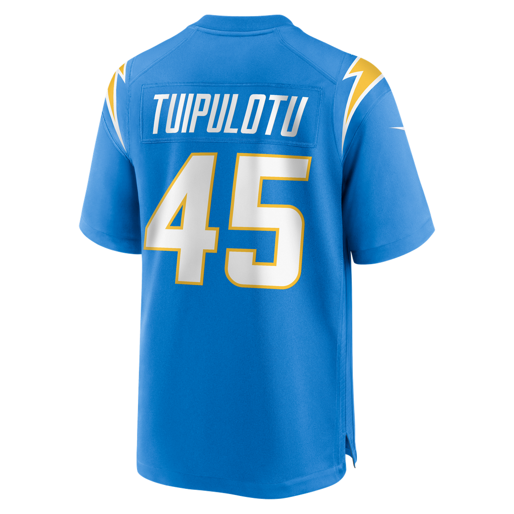 Tuli Tuipulotu Los Angeles Chargers Nike Team Game Jersey - Powder Blue