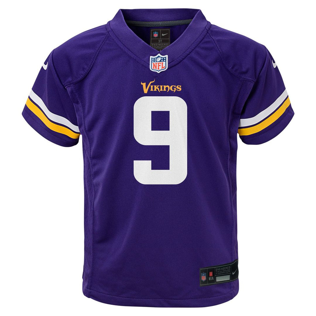 J.J. McCarthy Minnesota Vikings Nike Infant Team  Player Game Jersey - Purple