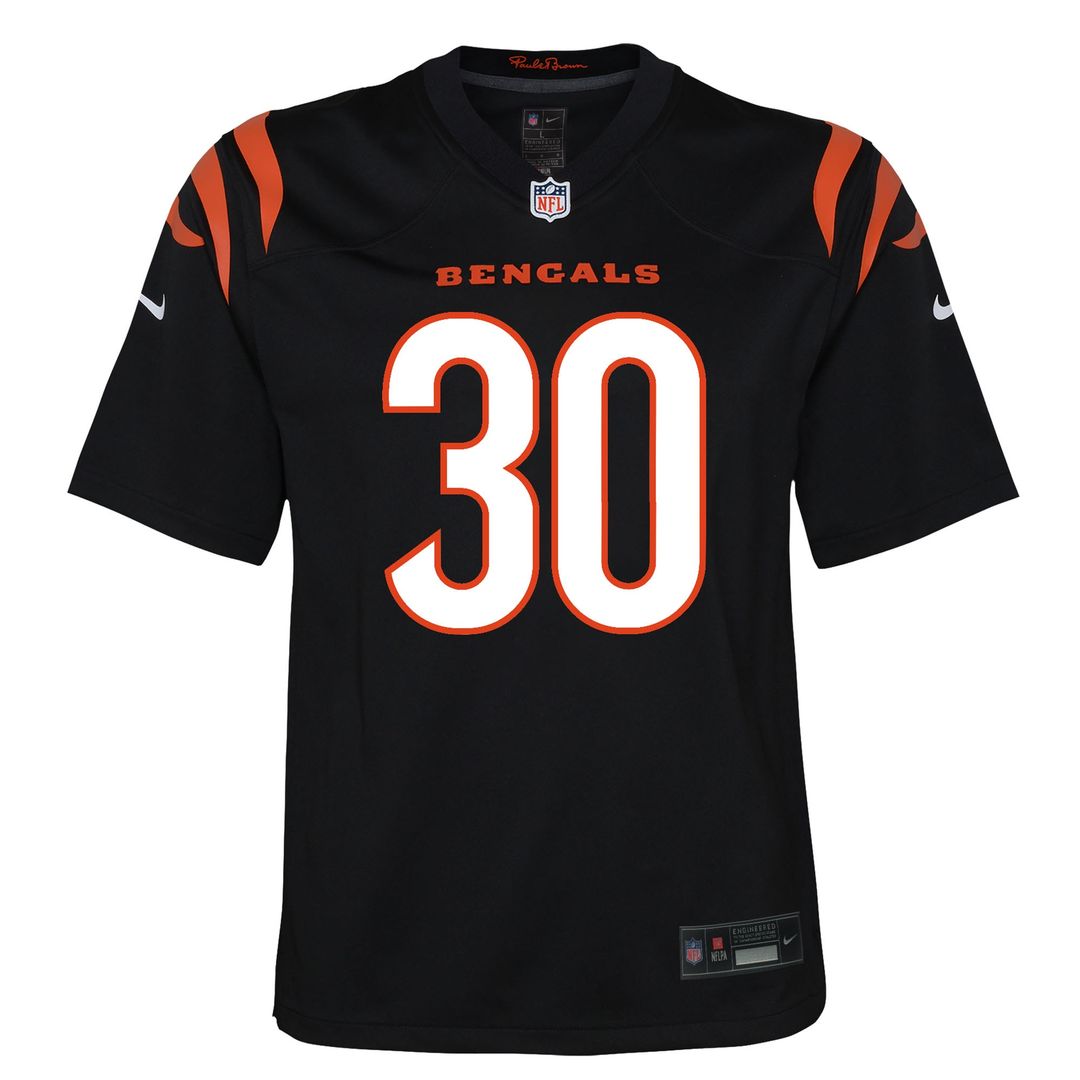 Chase Brown Cincinnati Bengals Nike Youth Youth - Black