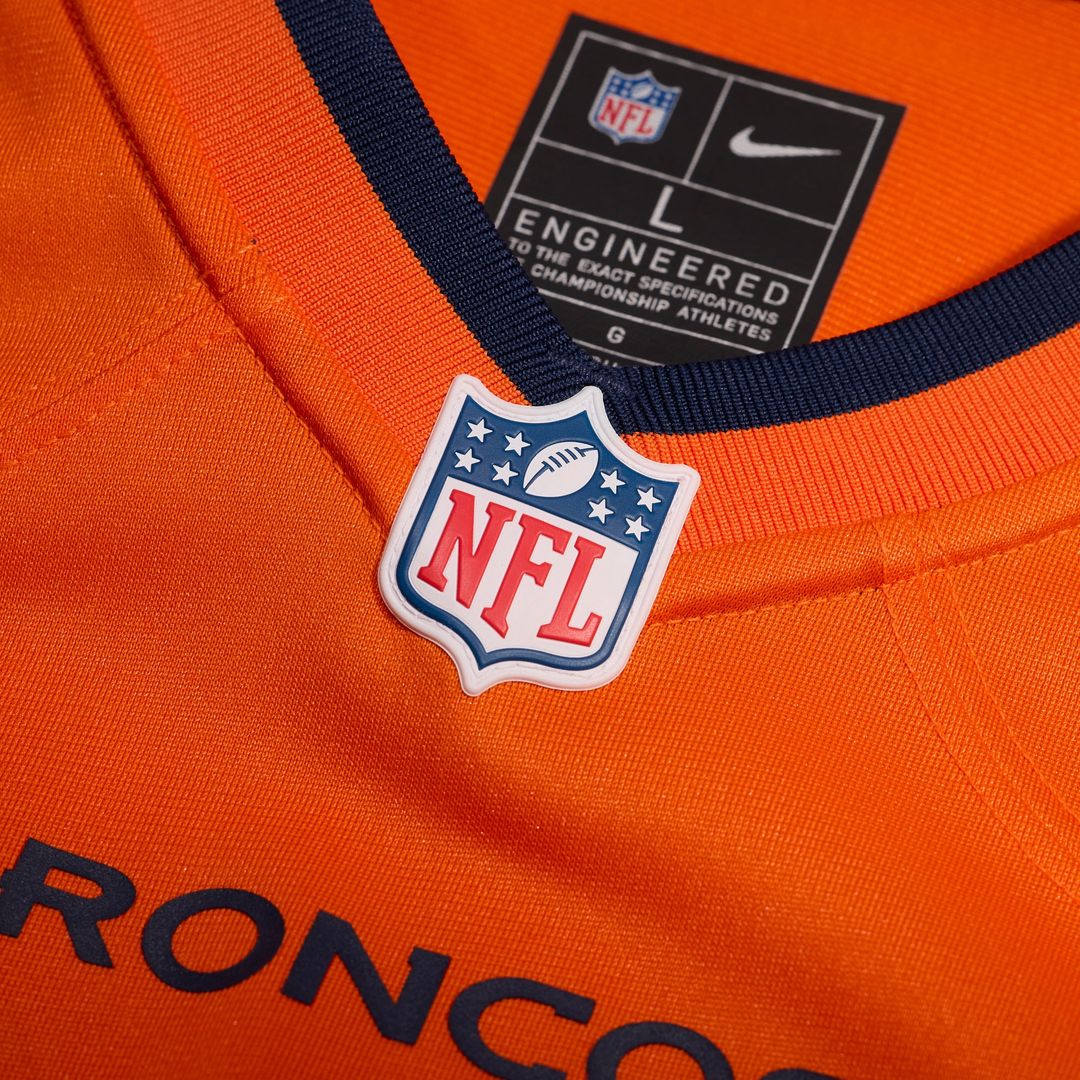Zach Allen Denver Broncos Nike Team Game Jersey -  Orange