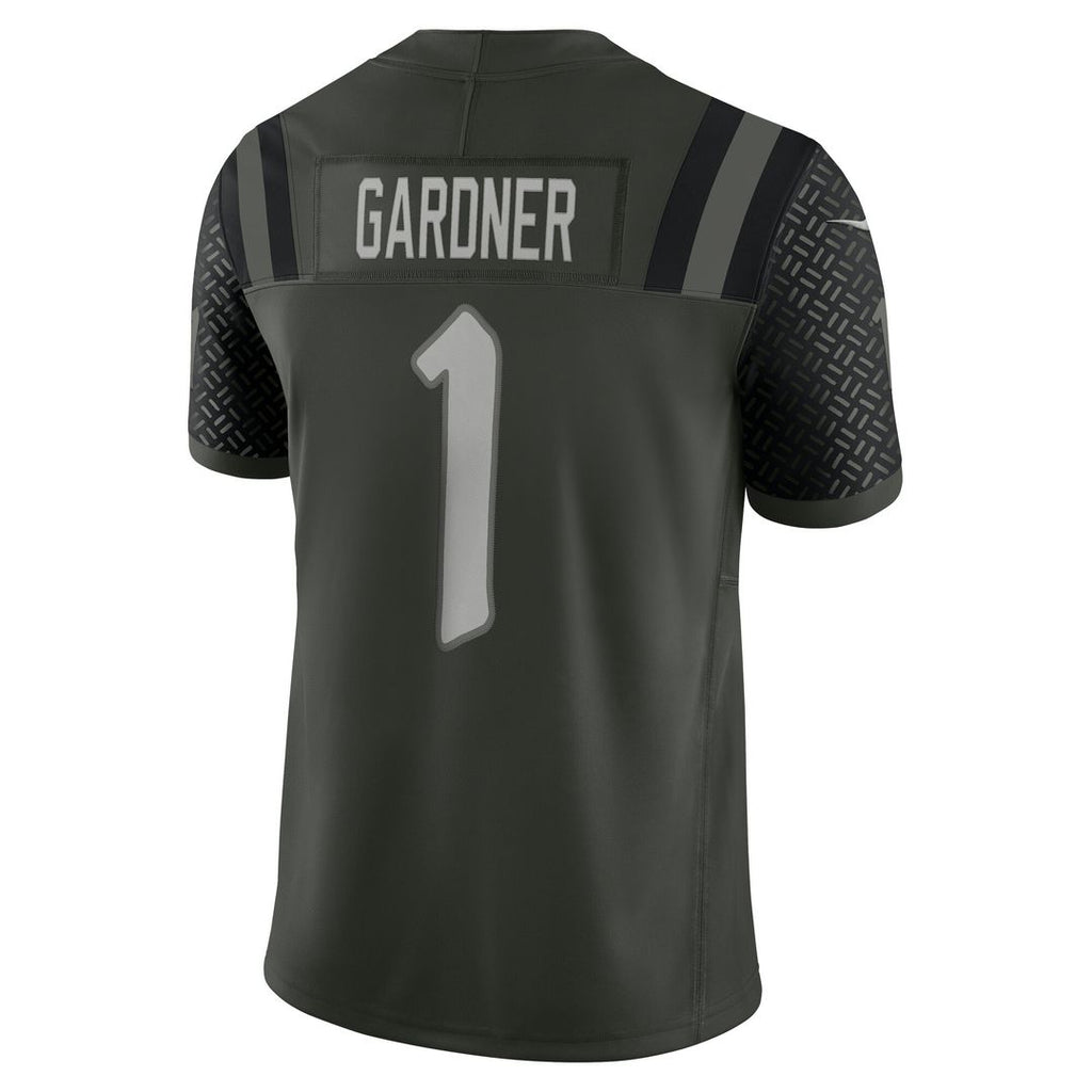 Ahmad Sauce Gardner New York Jets Nike 2025 Rivalries Collection Stitched Limited Jersey - Gotham Green