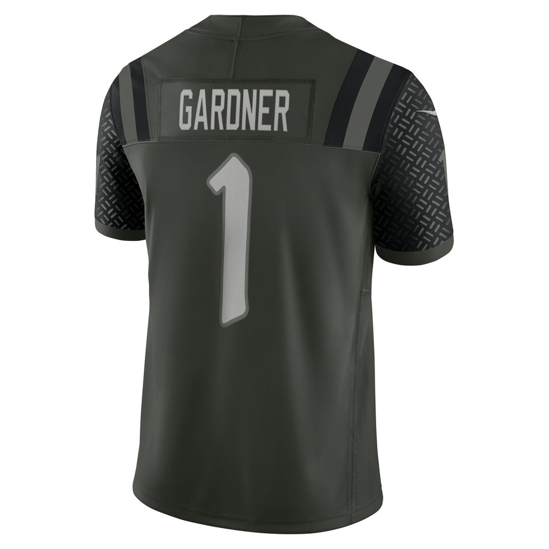 Ahmad Sauce Gardner New York Jets Nike 2025 Rivalries Collection Stitched Limited Jersey - Gotham Green