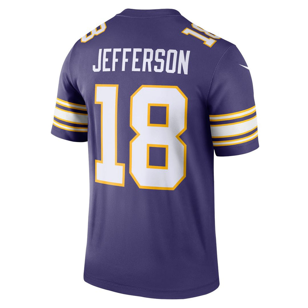 Justin Jefferson Minnesota Vikings Nike Legend Player Performance Top - Purple