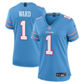 Cameron Ward Tennessee Titans Nike Women's Game Jersey - Light Blue
