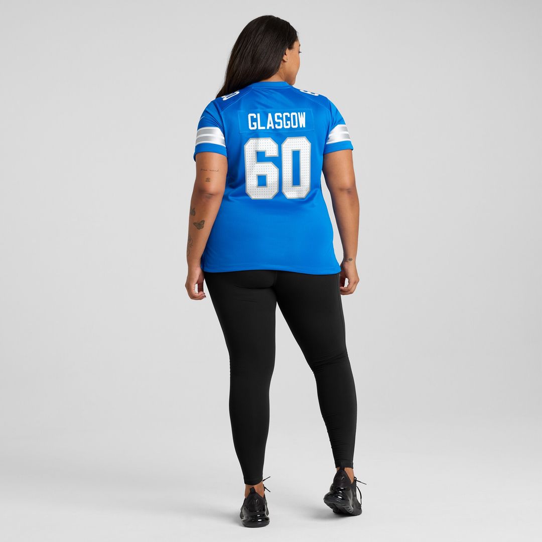 Graham Glasgow Detroit Lions Nike Women's Team Game Jersey -  Blue