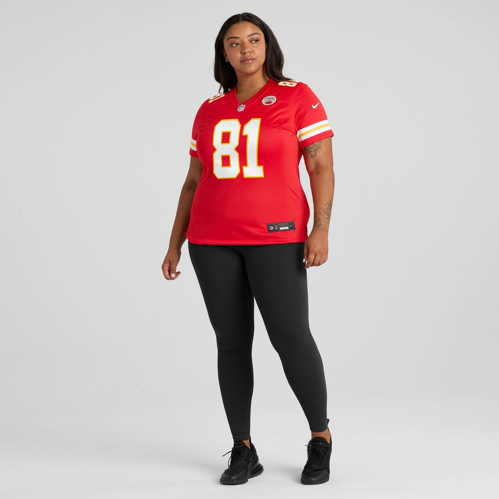 Nikko Remigio Kansas City Chiefs Nike Women's Team Game Jersey -  Red