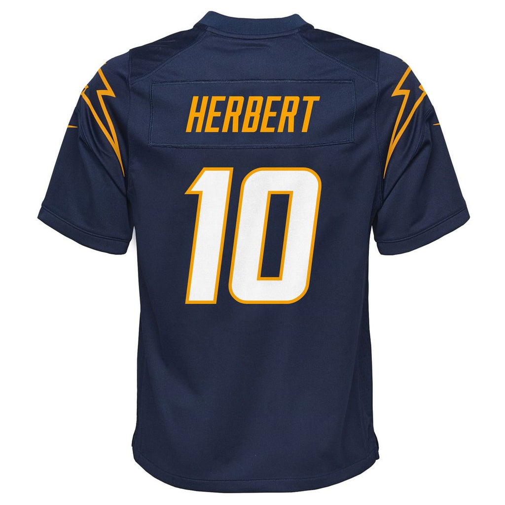 Justin Herbert Los Angeles Chargers Nike Youth Game Jersey - Powder Blue