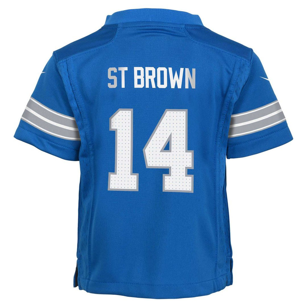Amon-Ra St. Brown Detroit Lions Nike Infant Team  Player Game Jersey - Blue