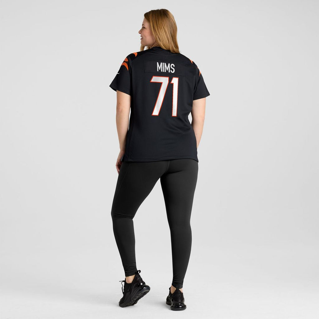Amarius Mims Cincinnati Bengals Nike Women's Game Jersey -  Black