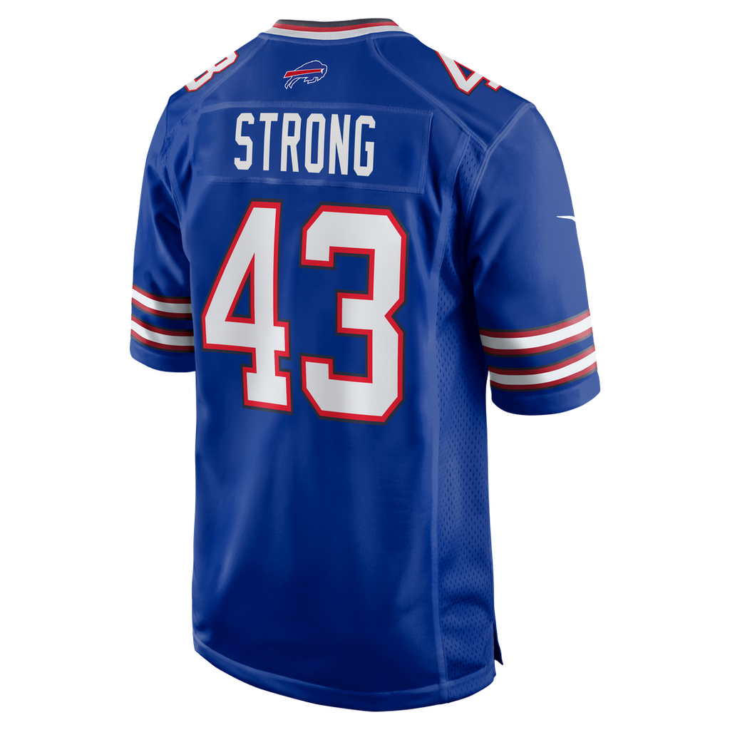 Dorian Strong Buffalo Bills Nike Team Game Jersey -  Royal