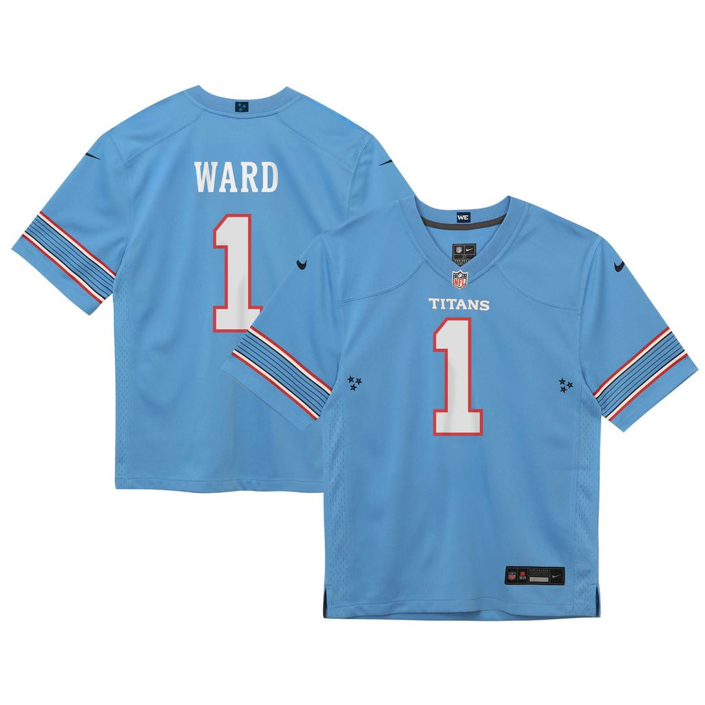 Cameron Ward Tennessee Titans Nike Preschool Team Game Jersey - Light Blue