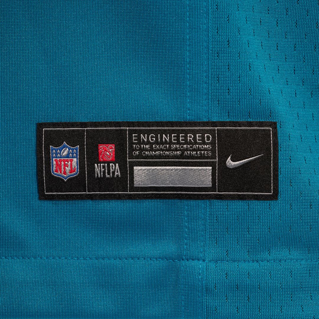 Brenton Strange Jacksonville Jaguars Nike Team Game Jersey -  Teal
