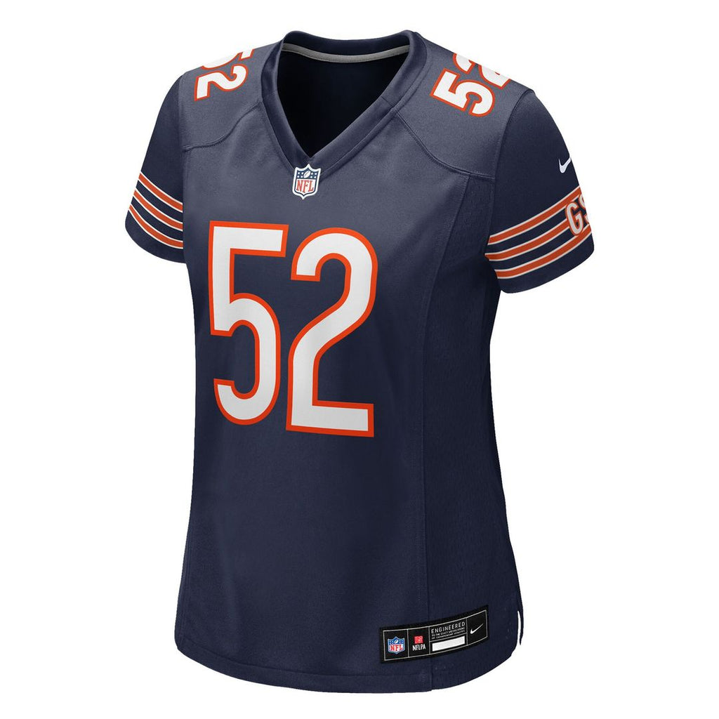 Drew Dalman Chicago Bears Nike Women's Team Game Jersey -  Navy