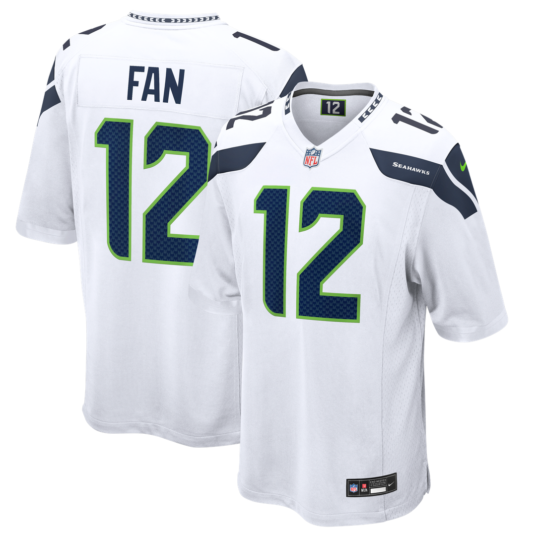 12s Seattle Seahawks Nike Team Game Jersey -  College Navy