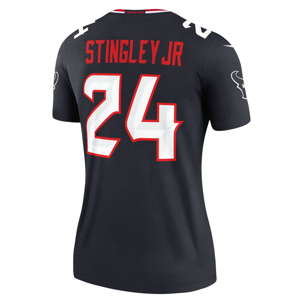 Derek Stingley Jr. Houston Texans Nike Women's Legend Player Performance Top -  Navy