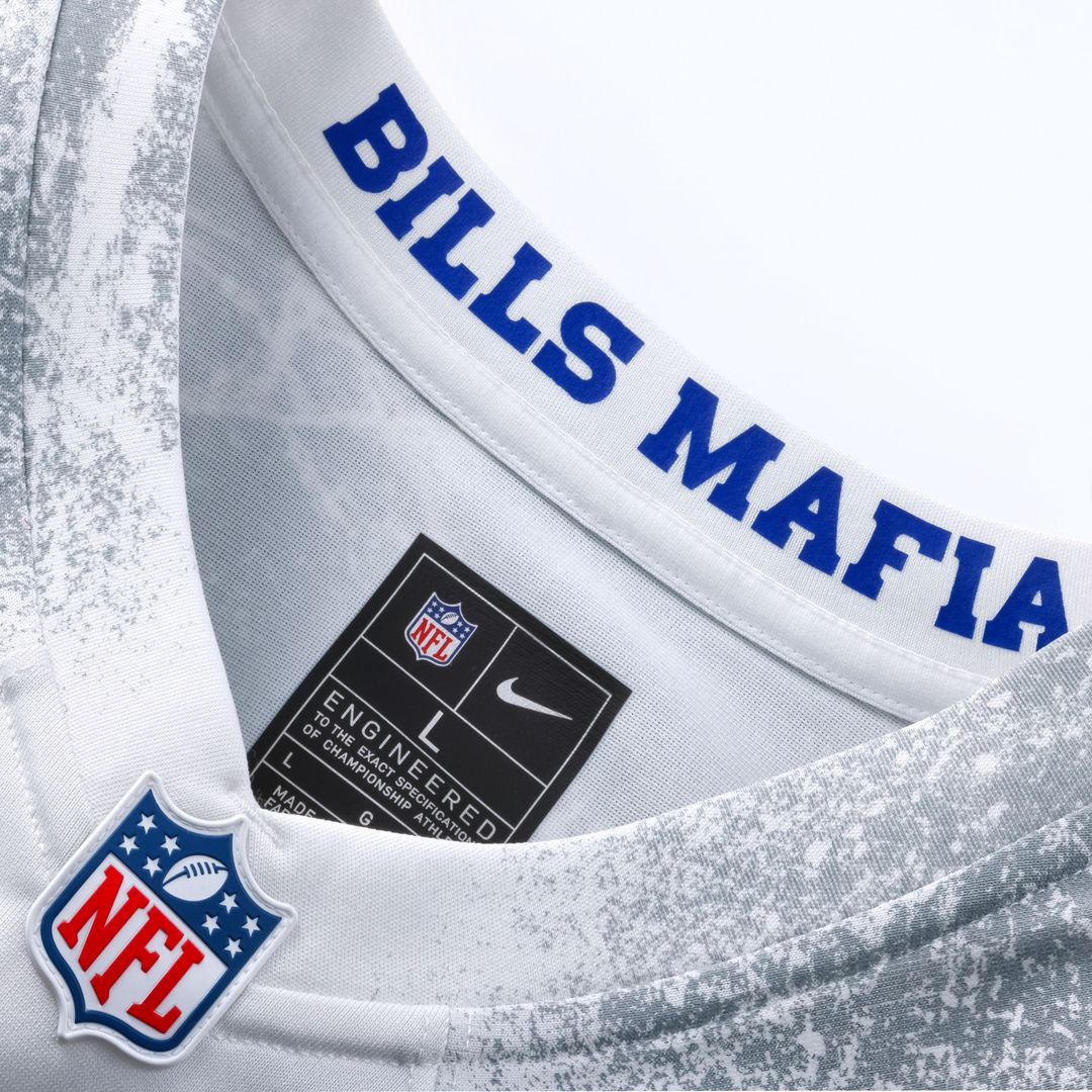 Khalil Shakir Buffalo Bills Nike 2025 Rivalries Collection Game Jersey - White