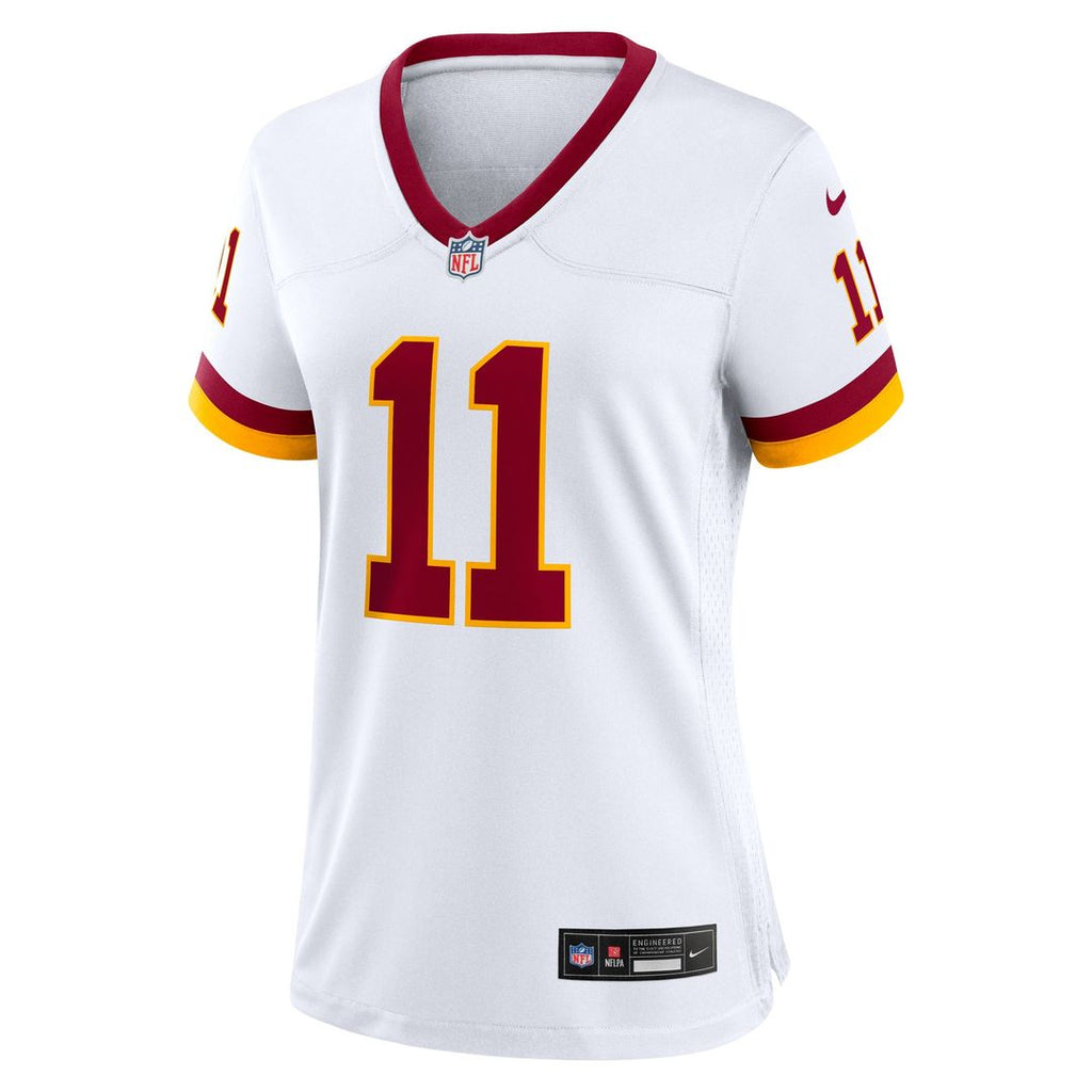 Luke McCaffrey Washington Commanders Nike Women's Hail Raiser Alternate Game Jersey - Black