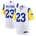 Kyren Williams Los Angeles Rams Nike White Game Player Jersey - White