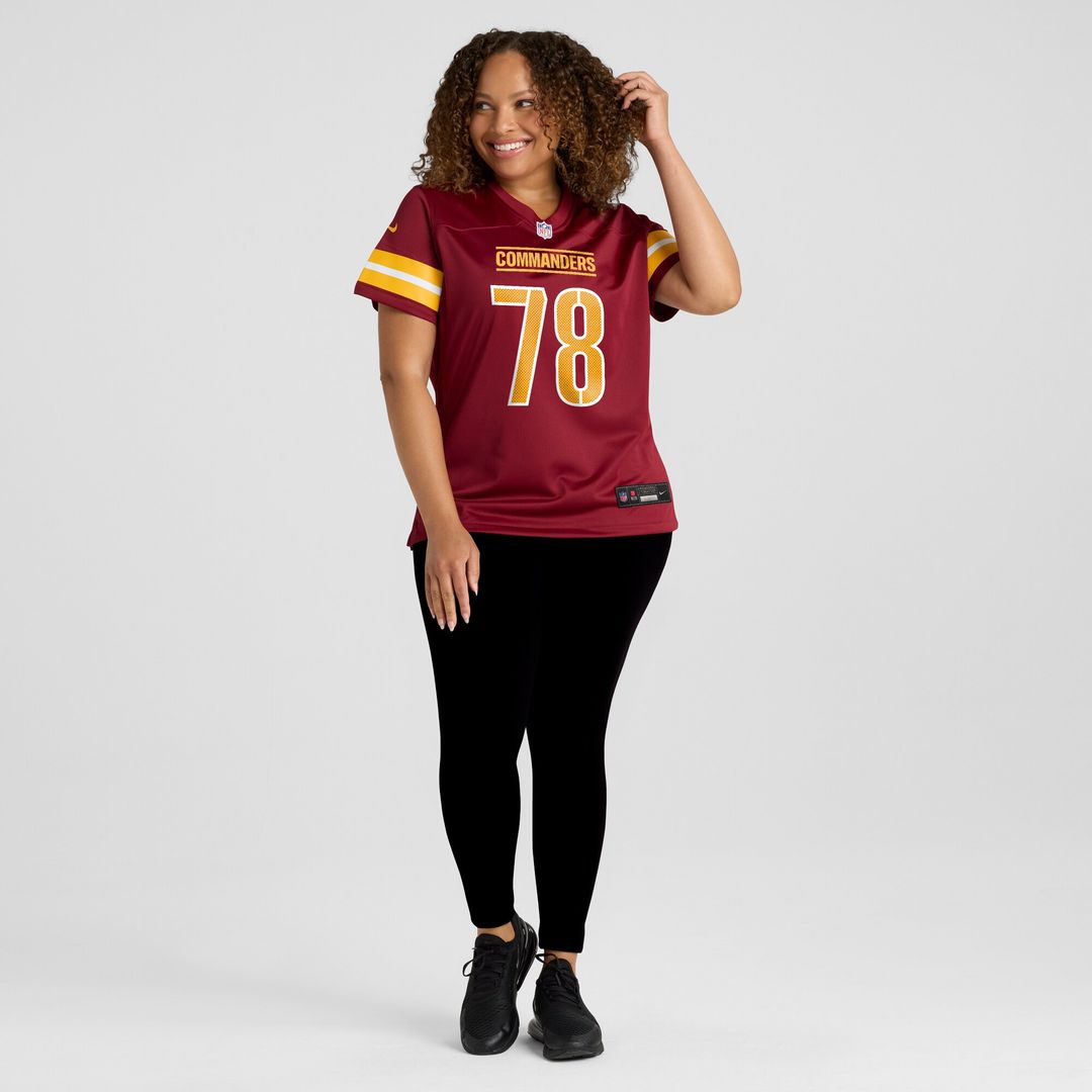 Laremy Tunsil Washington Commanders Nike Women's Team Game Jersey -  Burgundy
