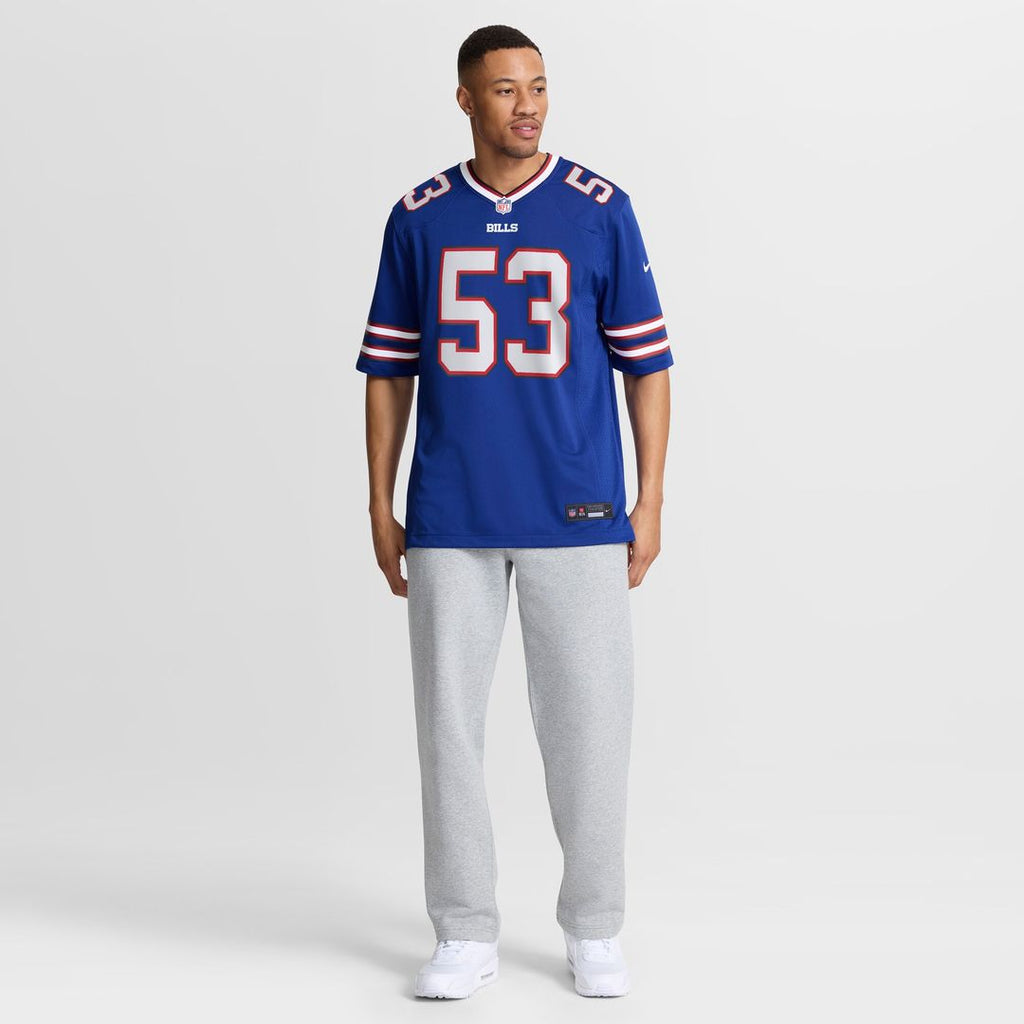 Lloyd Cushenberry III Buffalo Bills Nike Team Game Jersey -  Royal