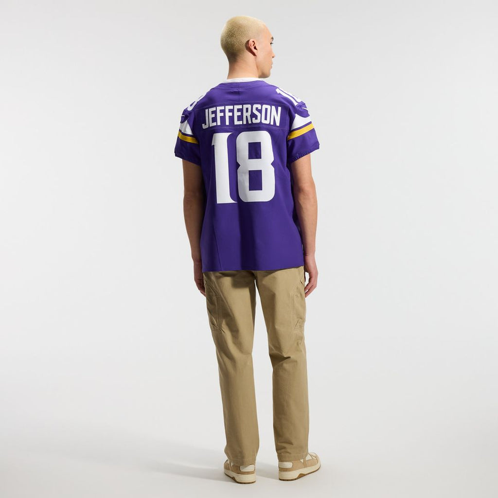 Justin Jefferson Minnesota Vikings Nike  Vapor F.U.S.E. Elite Jersey - Purple