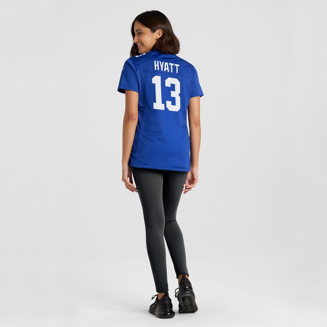 Jalin Hyatt New York Giants Nike Women's Team Game Jersey -  Royal