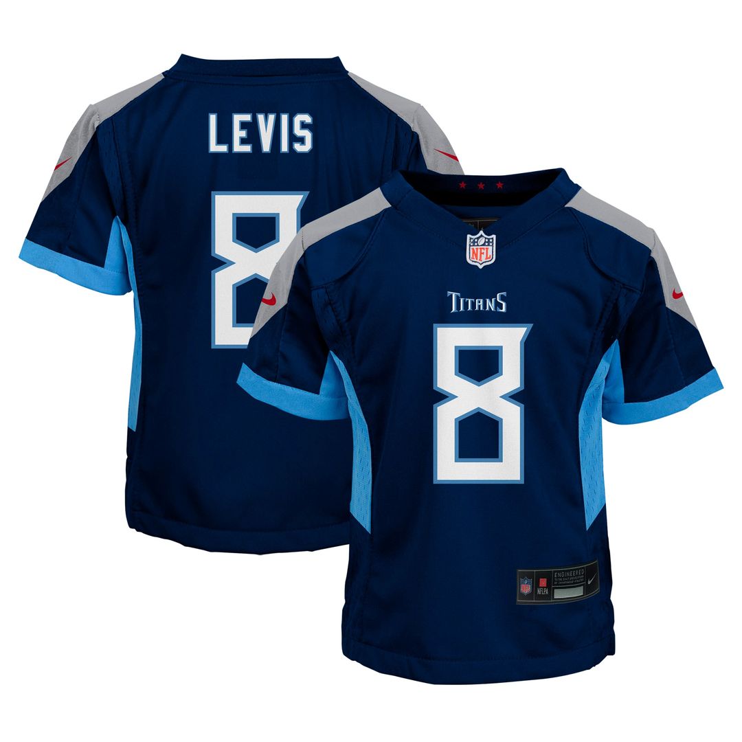 Will Levis Tennessee Titans Nike Infant Alternate  Player Game Jersey - Light Blue