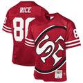Jerry Rice San Francisco 49ers Mitchell & Ness Youth 1990 Throwback Fashion Jersey - Scarlet
