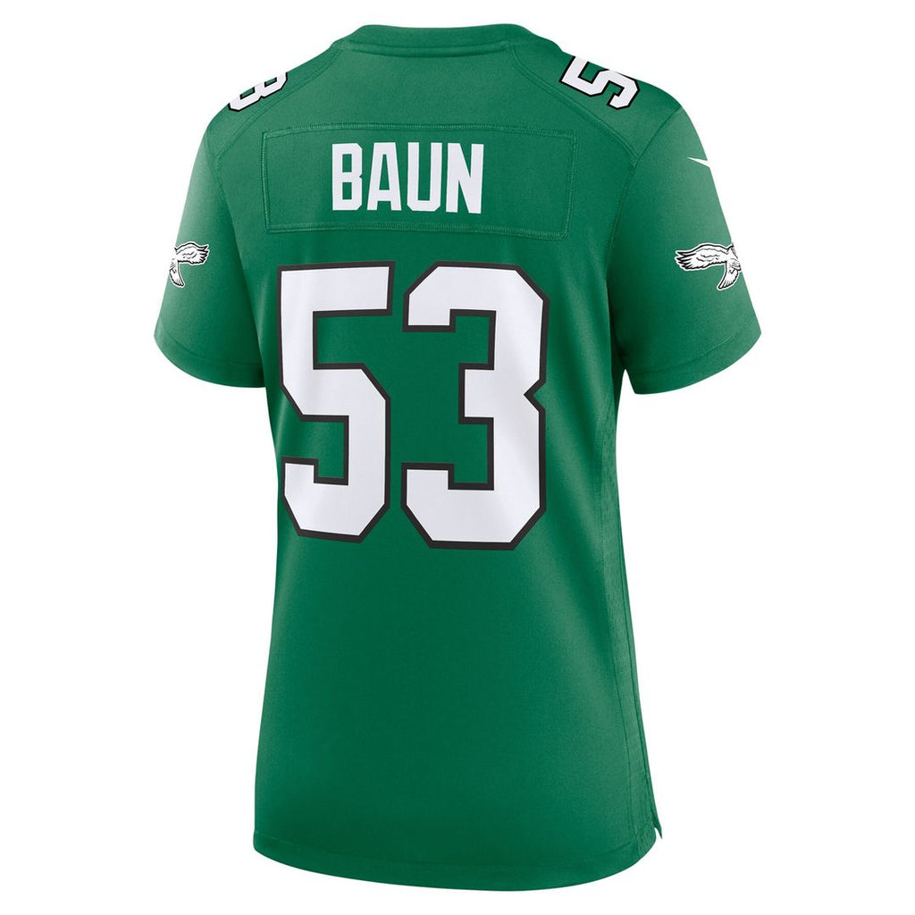 Zack Baun Philadelphia Eagles Nike Women's  Game Jersey - Midnight Green