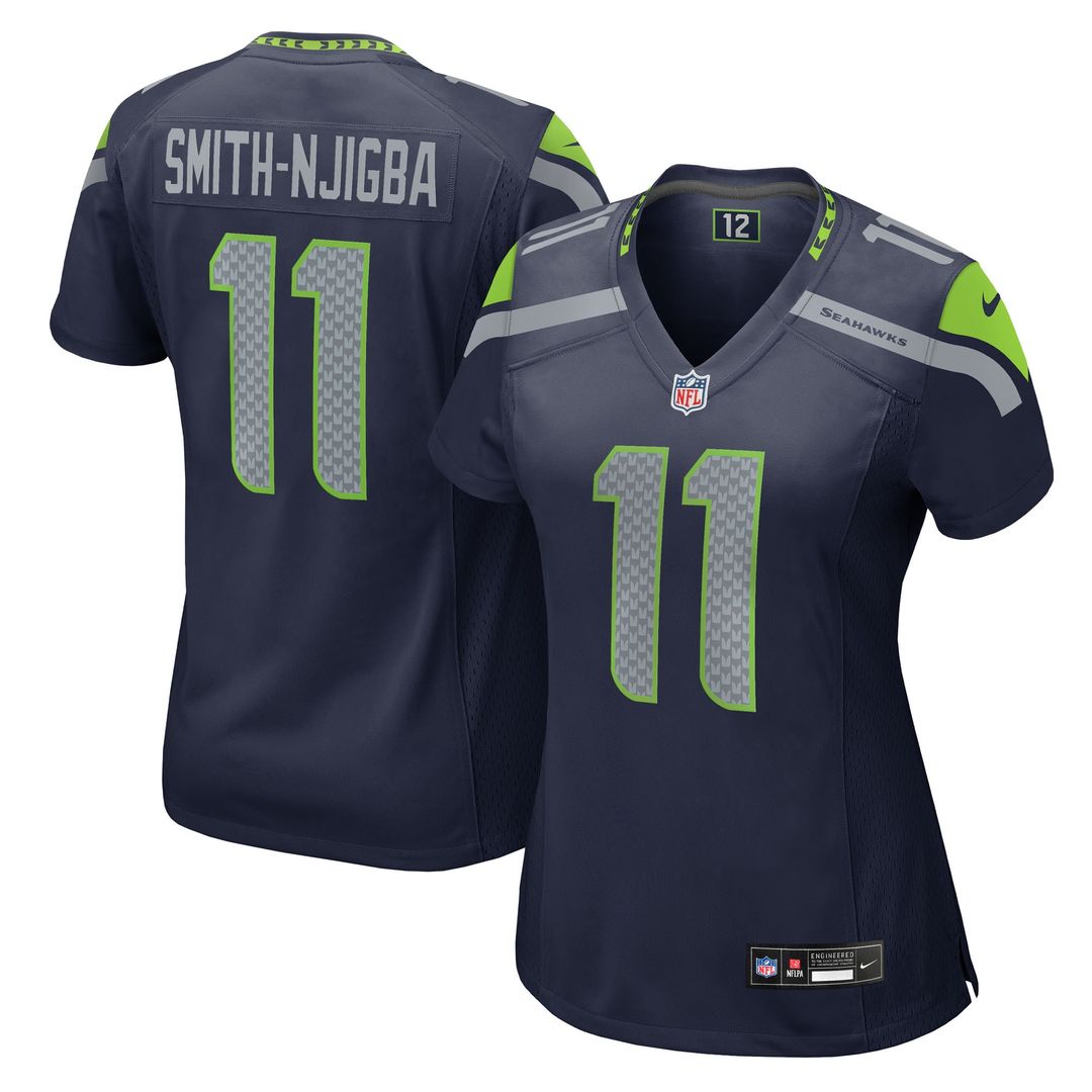 Jaxon Smith-Njigba Seattle Seahawks Nike Women's Team Game Jersey -  College Navy