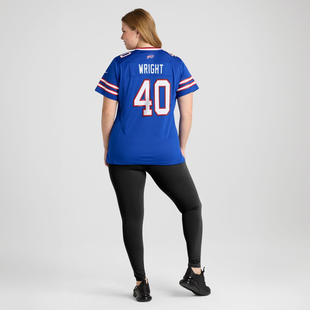 Matthew Wright Buffalo Bills Nike Women's Team Game Jersey -  Royal