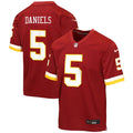 Jayden Daniels Washington Commanders Nike Youth Game Jersey - Burgundy