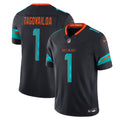 Tua Tagovailoa Miami Dolphins Nike 2025 Rivalries Collection Stitched Limited Jersey - Pitch Blue