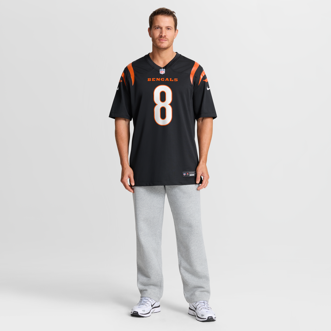 Ryan Rehkow Cincinnati Bengals Nike  Game Jersey -  Black