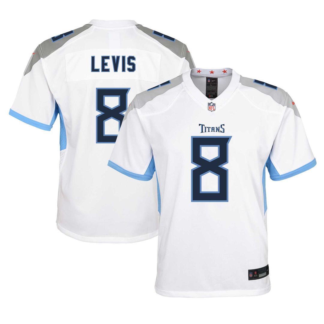 Will Levis Tennessee Titans Nike Youth Game Jersey - Light Blue