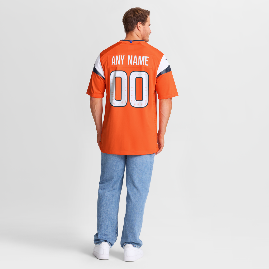 Denver Broncos Nike Custom Game Jersey - White