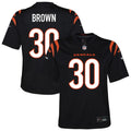 Chase Brown Cincinnati Bengals Nike Youth Youth - Black